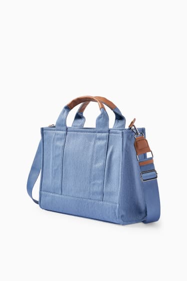 Damen - Tasche - helljeansblau