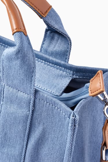 Damen - Tasche - helljeansblau
