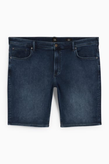 Uomo - Shorts di jeans - Flex jog denim - LYCRA® - jeans blu scuro