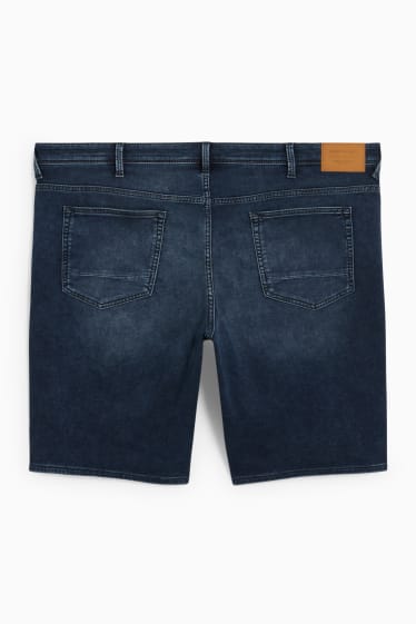 Heren - Korte spijkerbroek - Flex jog denim - LYCRA® - jeansdonkerblauw