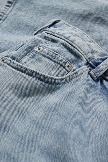 Donna - CLOCKHOUSE - jeans a gamba larga - vita alta - jeans azzurro