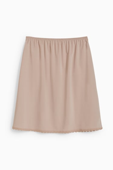 Dames - Onderrok - licht beige