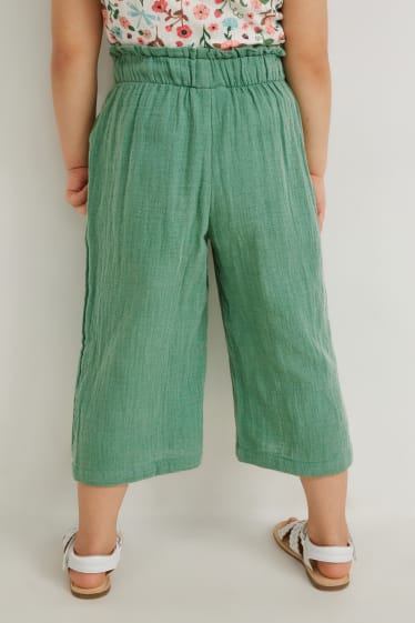 Dětské - Kalhoty - zelená