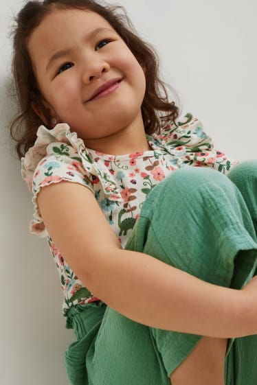 Enfants filles - Pantalon - vert