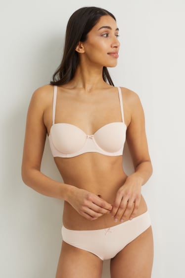 Damen - Multipack 3er - Slip - hellbeige