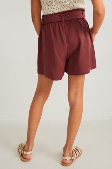 Nena - Shorts - marró