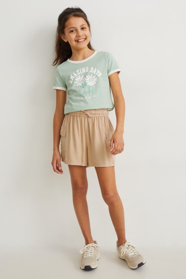 Children - Shorts - beige