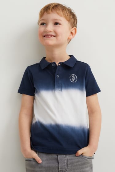 Bambini - Confezione da 2 - polo - blu scuro