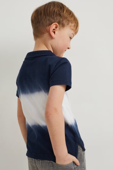 Niños - Pack de 2 - polos - azul oscuro