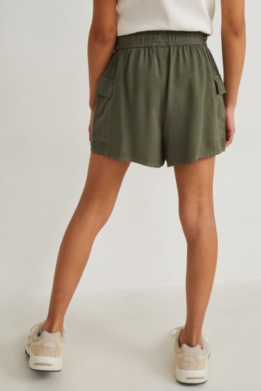 Enfants filles - Short - vert