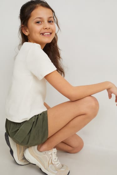 Enfants filles - Short - vert