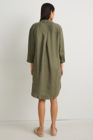 Women - Dress - dark green