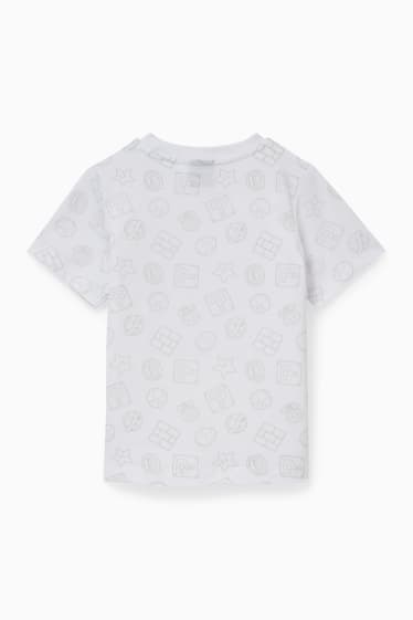 Dzieci - Super Mario - koszulka z krótkim rękawem - biały