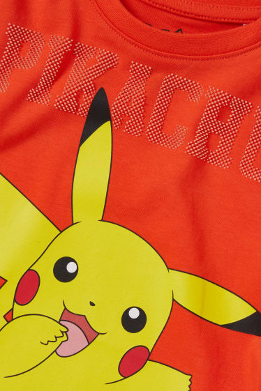 Children - Pokémon - short sleeve T-shirt - orange