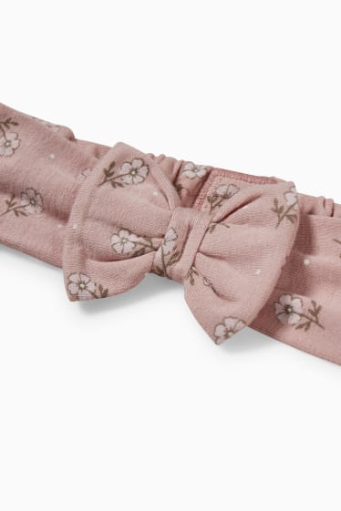 Neonate - Completo neonati - 3 pezzi - rosa