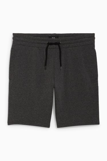 Home - Pantalons curts de xandall - negre jaspiat