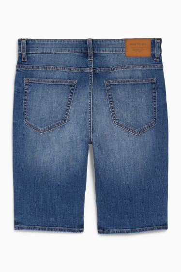 Herren - Jeans-Shorts - helljeansblau