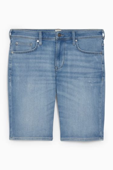 Hommes - Short en jean - Flex jog denim - LYCRA® - jean bleu clair