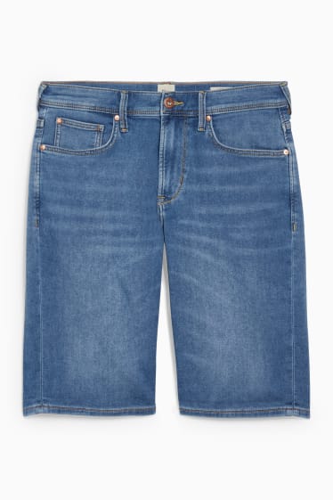 Hommes - Short en jean - Flex jog denim - LYCRA® - jean bleu