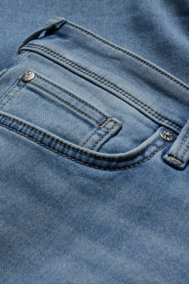 Heren - Korte spijkerbroek - Flex jog denim - LYCRA® - jeanslichtblauw