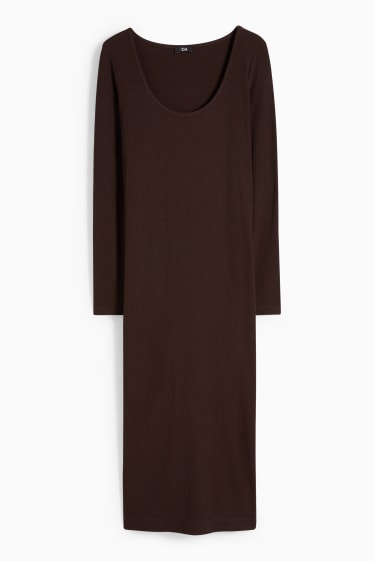 Women - Dress - dark brown