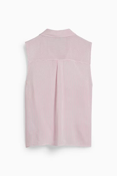 Femmes - CLOCKHOUSE - chemisier - à rayures - blanc / rose