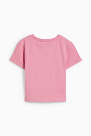 Donna - CLOCKHOUSE - t-shirt dal taglio corto - fucsia