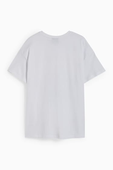 Ados & jeunes adultes - CLOCKHOUSE - T-shirt - Ramones - blanc