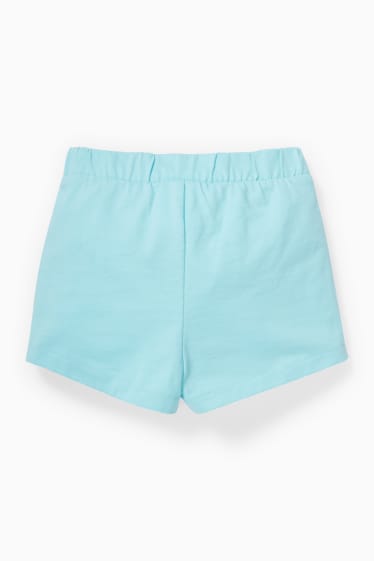 Babies - Baby sweat shorts - light turquoise