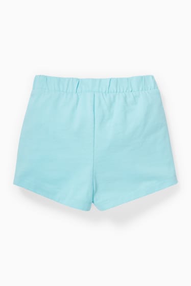 Neonati - Shorts di felpa per neonate - turchese