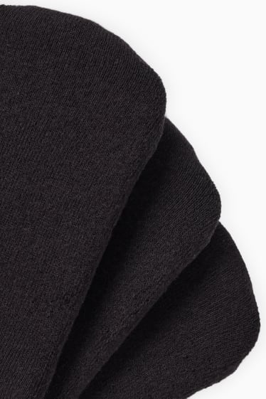 Femmes - Lot de 3 paires - socquettes de sport - noir