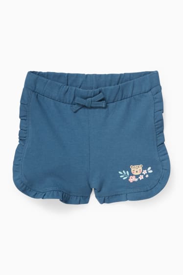 Babys - Baby-Sweatshorts - dunkelblau