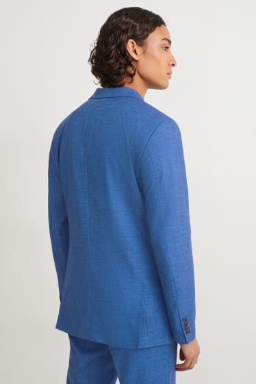 Hommes - Veste de costume - slim fit - LYCRA® - bleu