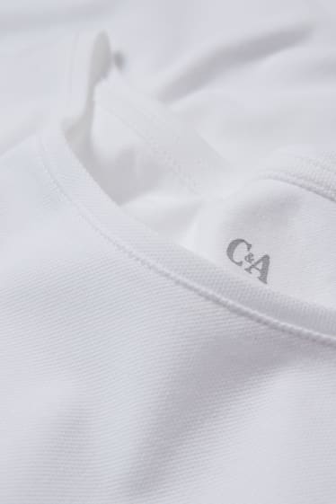 Dona - Vestit bàsic estil samarreta - blanc