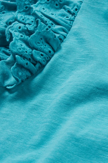 Kinderen - T-shirt - turquoise