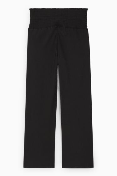 Women - Jersey maternity trousers - black