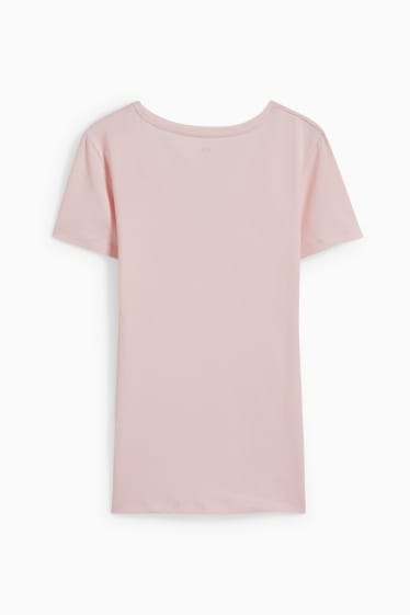 Women - Basic T-shirt - rose