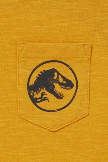 Enfants - Lot de 2 - Jurassic World - T-shirt - jaune