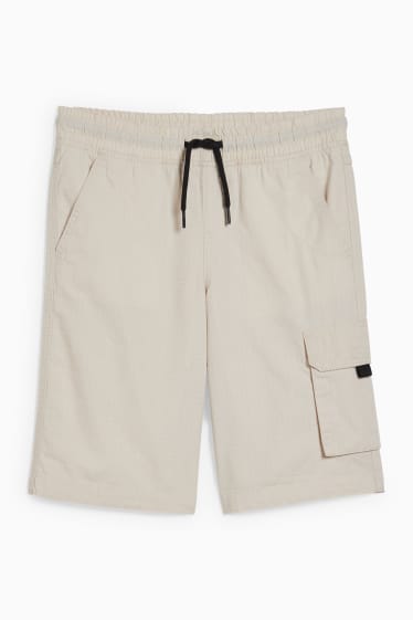 Kinder Buben - Shorts - hellbeige