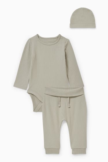 Babys - Baby-Outfit - 3 teilig - mintgrün