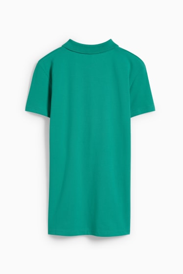 Femei - Tricou polo basic - verde