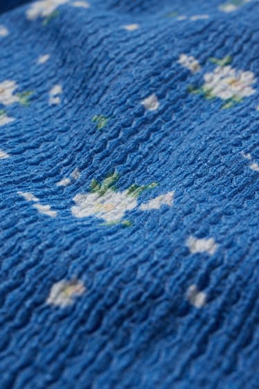 Dona - CLOCKHOUSE - granota - de flors - blau