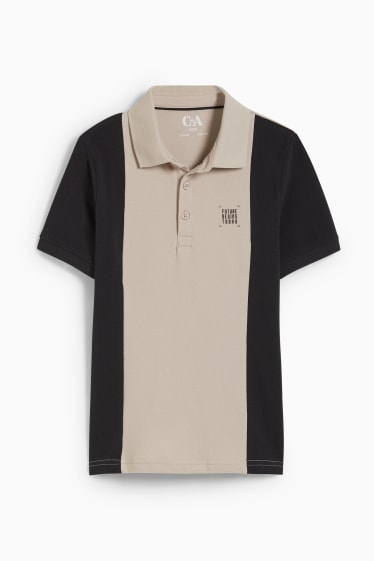 Kinderen: jongens - Poloshirt - grijs