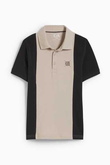 Copii - Tricou polo - gri