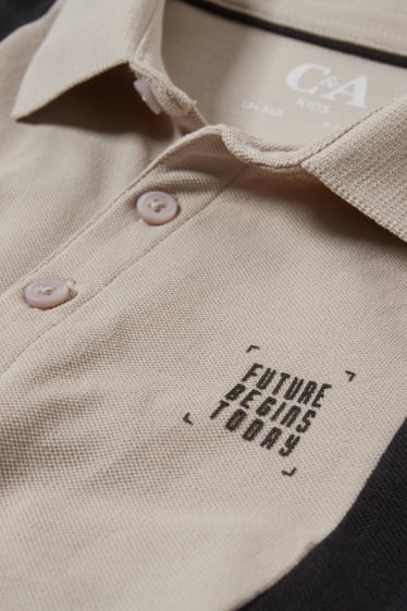 Copii - Tricou polo - gri