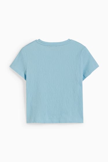 Dětské - Tričko s krátkým rukávem - světle modrá