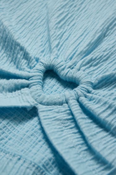 Children Girls - Short sleeve T-shirt - light blue
