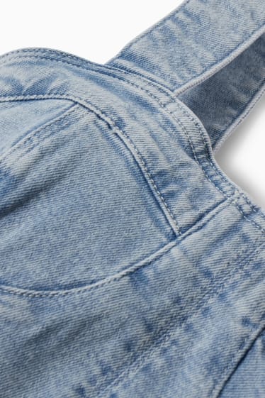 Donna - CLOCKHOUSE - bralette di jeans - jeans azzurro