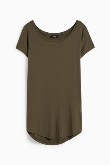 Femmes - T-shirt basique - vert