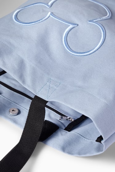 Damen - Shopper - Micky Maus - hellblau